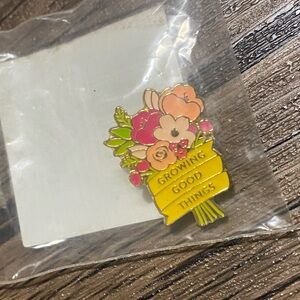 Cultivate What Matters - Lara Casey - Growing Good Things Enamel Pin